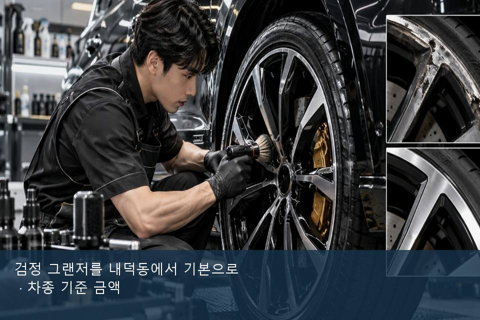 검정 그랜저를 내덕동에서 기본으로 · 차종 기준 금액